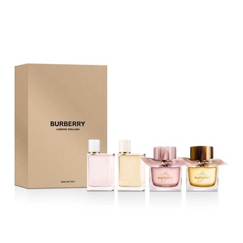 burberry miniature perfume|Burberry mini her collection.